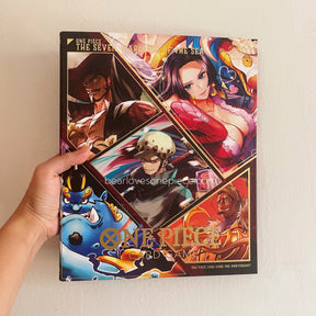 Portfólio de Cartas One Piece – Card Game TCG “7 Warlords of the Sea” (Álbum / Capa para Cartas)