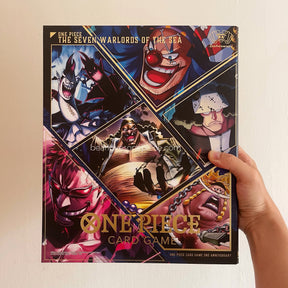 Portfólio de Cartas One Piece – Card Game TCG “7 Warlords of the Sea” (Álbum / Capa para Cartas)