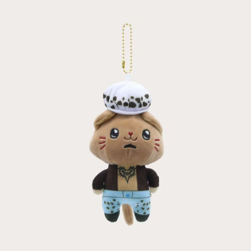 Cute Cat Plush Keychain