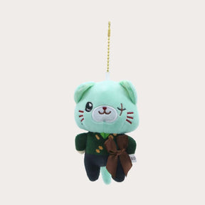 Cute Cat Plush Keychain