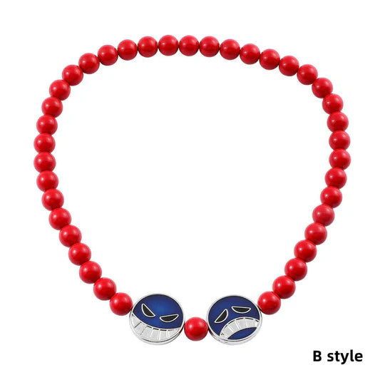 Glass beads Ace Bracelet/Necklace