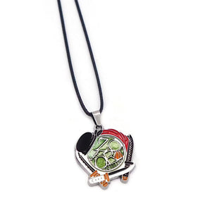 Character Name Keychain Necklace