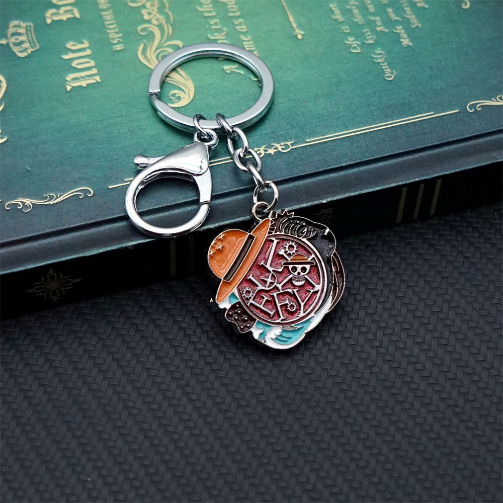 Character Name Keychain Necklace