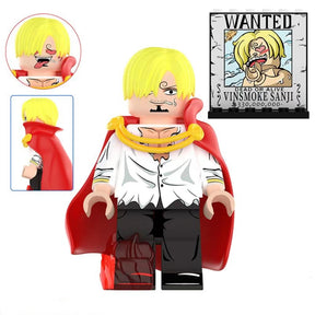 OP Characters Mini Figure Building Block with Background