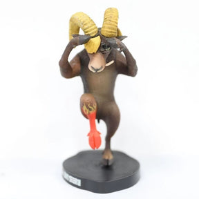 Straw Hats as Animals Figure